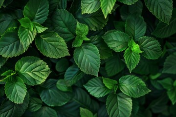 tropical foliage, texture of abstract green leaves, and background of nature