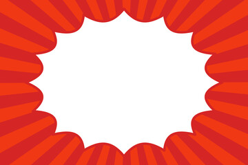 An impactful background of concentrated lines