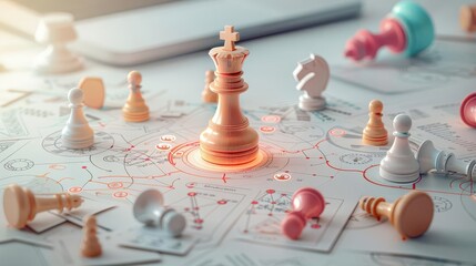 Business campaign, executive roadmap, market trends, plan