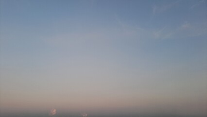 Pretty Cloud and Blue Sky In Singapore