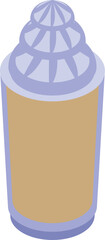 Cocktail shaker with metal strainer is a bar equipment for making alcohol beverage