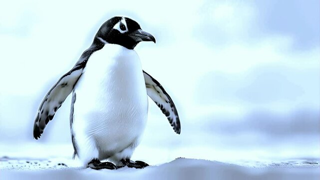 penguin in polar regions