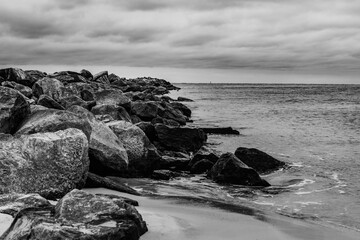 rocks on the beach