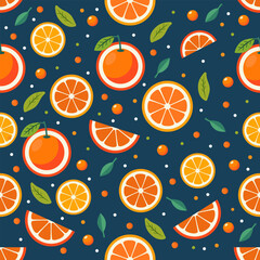 Seamless Orange Fruit Pattern Background. A vibrant seamless orange fruit pattern background. Perfect for summer designs, textiles, and digital art. Add a fresh, fruity to your projects