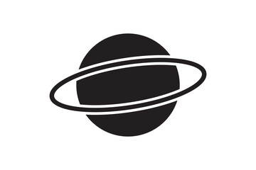 vector icon planet Saturn