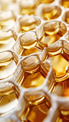 Abstract Honeycomb Surface Design