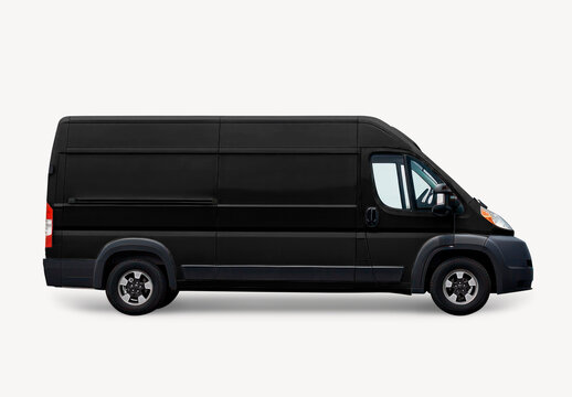 Delivery Van Mockup With Generative AI
