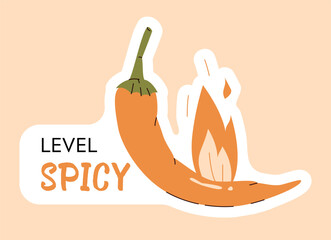 chili pepper spicy level