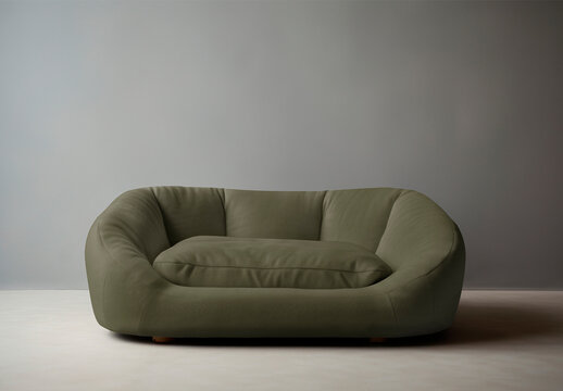 Product Pet Sofa Mockup With Generative AI