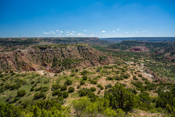 Obraz premium An overlooking view of nature in Amarillo, Texas