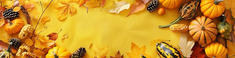 Crop yellow Background Thanksgiving Theme Photography Backdrops Holiday Card Thanksgiving Background Design Pumpkin Patch Fall Autumn Harvest Golden Field Squash 