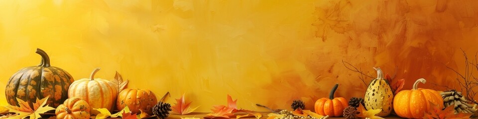 Crop yellow Background Thanksgiving Theme Photography Backdrops Holiday Card Thanksgiving Background Design Pumpkin Patch Fall Autumn Harvest Golden Field Squash 