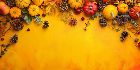 Crop yellow Background Thanksgiving Theme Photography Backdrops Holiday Card Thanksgiving Background Design Pumpkin Patch Fall Autumn Harvest Golden Field Squash 