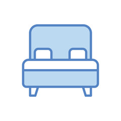 Bed vector icon