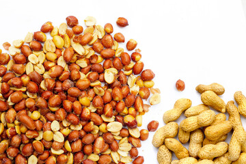 Red skin peanuts roasted salted, peanut snacks