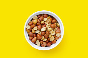 Red skin peanuts roasted salted, peanut snacks