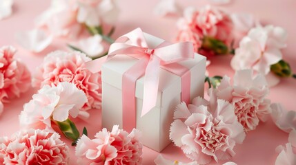 Beautiful White Gift Box