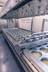Industrial cheese making machine