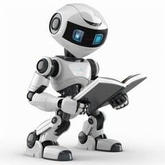 Robot Reading a Book