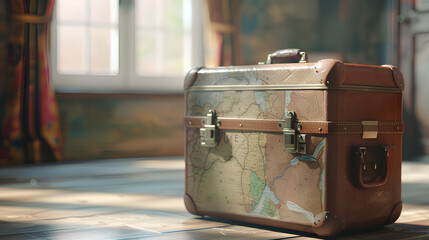 Travel suitcase,  Travel concept