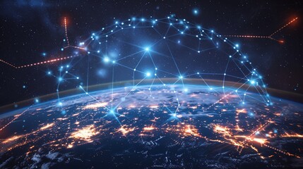 Global connectivity and communication advancements, like big data, Internet of Things, digital twins, VR, and 5G, are transforming businesses worldwide.