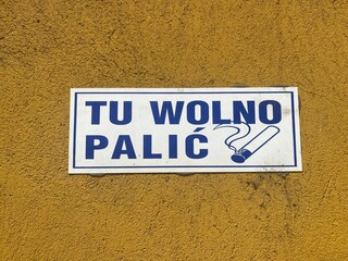 palenie papierosów