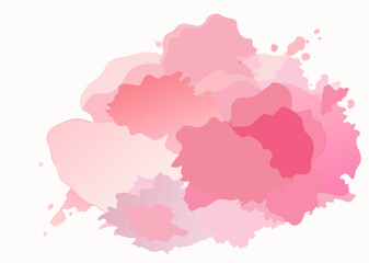 Elegant pink abstract background with fluid shapes and soft gradients, perfect for modern designs.