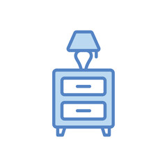 Nightstand vector icon