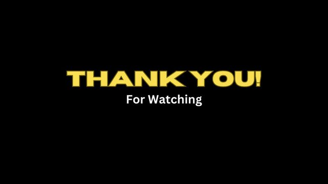 Animated Infographic Footage visualizing Monetize Content with thank you teks and for watching teks

