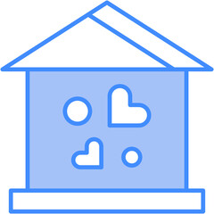 Home, love, romance, family Icon