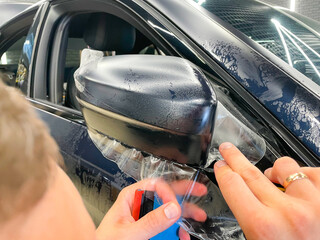 The process of installing PPF on the side of the car. PPF is a polyurethane, protective film that...