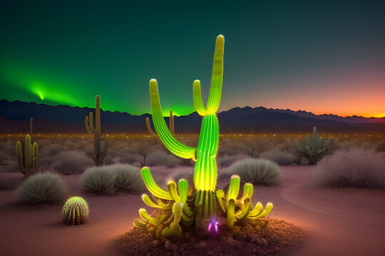 cactus fluorescent 
