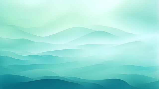 A soothing gradient background blending soft blues and gentle greens with subtle waves