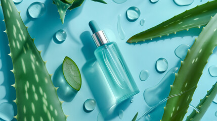 water drops on green leaf