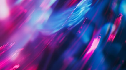Obraz premium Conceptual biomorph illustration abstract digital artwork, fluid shapes with gradient shades Background wallpaper with sense of depth and movement. Chrome, holographic, liquid, glass texture.