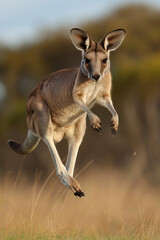 kangaroo in the wild