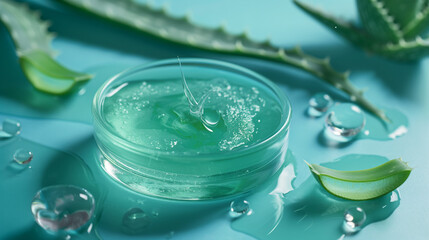 glass of water with lime