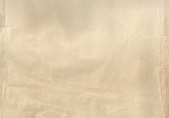 Old crumpled Paper texture. Vintage paper background