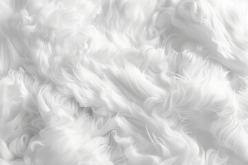 Obraz premium Generative ai on theme of beautiful texture soft fluffy cotton, design natural abstract background