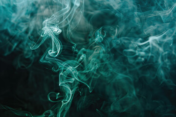 Fototapeta premium Generative ai on theme of beautiful texture thick smoke for design natural abstract background