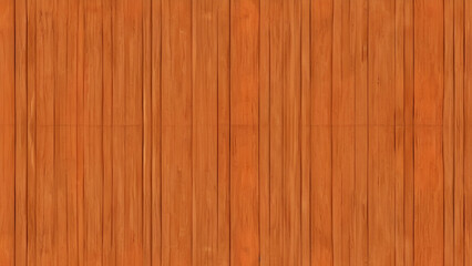 Fototapeta premium Abstract seamless corrugated wood pattern in orange color interior material texture background