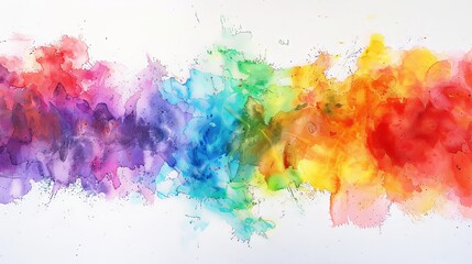 Vibrant Color Gradient Transitioning from Orange to Green