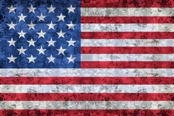 Fototapeta premium Election day 2024. USA flag