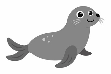 A Seal animal vector illustration