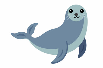 A Seal animal vector illustration