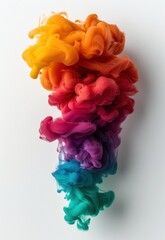 Vibrant swirling colors