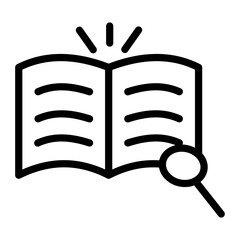 Reading Icon Style
