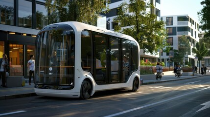 Urban mobility solution, ride sharing, carpooling, sustainable city travel, shared transport