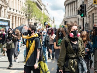 London's Call to Action: Extinction Rebellion Protests Fossil Fuel Use to Combat Climate Change