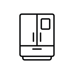 Refrigerator vector icon